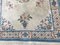 Vintage Art Deco Chinese White Field Rug 2