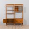Norwegian Rival 2 Bay Free Standing Teak Wall Unit with 3 Cabinets and 3 Shelves by Kjell Riise for Brodrene Jatogs ,1960s 7