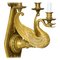 Very Large Wall Lamp with Swan Figure 9