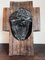 Dino Kolophonium, Gesicht von Jesus, 20. Jh., Murano Glas Skulptur 2