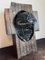 Dino Kolophonium, Gesicht von Jesus, 20. Jh., Murano Glas Skulptur 3