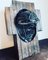 Dino Kolophonium, Gesicht von Jesus, 20. Jh., Murano Glas Skulptur 7
