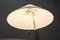 Stehlampe mit Holzgriff von Rupert Nikoll, 1950er 2