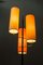 Italienische Stehlampe mit Original Leuchten von JT Kalmar, 1950er 8