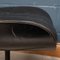 Poltrona Eames in pelle nera con poggiapiedi di Vitra, anni '80, set di 2, Immagine 14
