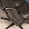 Eames Black Leather Lounge Chair & Ottoman from Vitra, 1980s, Set of 2 29