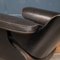 Eames Black Leather Lounge Chair & Ottoman from Vitra, 1980s, Set of 2 23