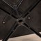 Poltrona Eames in pelle nera con poggiapiedi di Vitra, anni '80, set di 2, Immagine 18