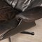 Eames Black Leather Lounge Chair & Ottoman from Vitra, 1980s, Set of 2, Image 34