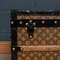 20th Century French Cabin Trunk in Monogram Canvas from Louis Vuitton, 1910s 17