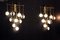 Italian Modern Brass & Glass Sconces, Set of 2 3