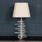 Mid 20th Century American Stacked Acrylic Table Lamps, Set of 2 4