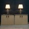 Mid 20th Century American Stacked Acrylic Table Lamps, Set of 2, Image 3