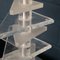 Mid 20th Century American Stacked Acrylic Table Lamps, Set of 2 8
