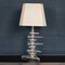 Mid 20th Century American Stacked Acrylic Table Lamps, Set of 2 5