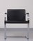 Chaise Brno en Cuir Noir par Mies Van Der Rohe 2