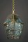 Lanterna Art Déco con vetro intagliato originale, anni '20, Immagine 2