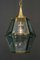 Lanterne Art Déco avec Verres Taillés, 1920s 10