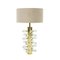 Lampes de Bureau Sculpturales Mid-Century en Verre de Murano, Italie, Set de 2 2