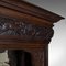 Large Antique English Victorian Oak Estate Hunt Cabinet Sideboard 7