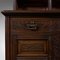 Large Antique English Victorian Oak Estate Hunt Cabinet Sideboard, Image 12