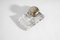 Glass and Nickel Inkwell, 1920s, Image 4