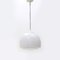 Lámpara de araña Elisse de vidrio blanco de Claudio Salocchi para Lumenform, años 70, Imagen 2