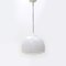 White Glass Elisse Chandelier by Claudio Salocchi for Lumenform, 1970s 2