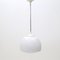 Lámpara de araña Elisse de vidrio blanco de Claudio Salocchi para Lumenform, años 70, Imagen 1