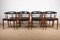 Chaises en Teck par Johannes Andersen pour Broderna Andersen, Danemark, 1964, Set de 4 2