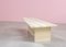 Architectural Trapezoid Travertine Coffee Table, 1970s, Image 9