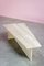 Architectural Trapezoid Travertine Coffee Table, 1970s, Image 4