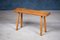 Bench in Oak with Club-Shaped Legs, Denmark, 1960s, Image 1