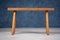 Bench in Oak with Club-Shaped Legs, Denmark, 1960s, Image 3