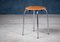 Stool in Teak with Chrome Base, Denmark, 1960s, Image 1