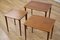 Tables Gigognes avec Pieds en Teck, Danemark, 1960s, Set de 3 7