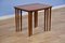 Danish Nesting Tables with Legs in Teak, 1960s, Set of 3, Image 2