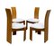 Italian Dining Chairs in the Style of Mario Marenco, 1970s, Set of 4 5