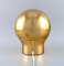Swedish Brass Table or Wall Lamps from Hemi, 1970s, Set of 2 3