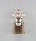 20th Century Modernist Plated Silver Ikora Candleholder from WMF, Germany 6