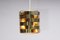 Brass Mars Pendant Lamp by Max Sauze 4