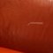 Leather Orange 2-Seat Sofa from Machalke Ronda, Image 7