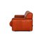 Leather Orange 2-Seat Sofa from Machalke Ronda 13