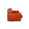 Leather Orange 2-Seat Sofa from Machalke Ronda 11