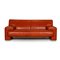 Leather Orange 2-Seat Sofa from Machalke Ronda 1