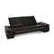 Black Leather Evento 2-Seat Sofa with Relaxation Function from Koinor 3