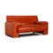 Orange Leather Armchair from Machalke Ronda 1
