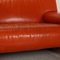 Orange Leather Armchair from Machalke Ronda 3