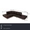 Brown Leather Ds 165 Corner Sofa with Function from de Sede 2