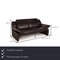 Brown Leather 2-Seat Sofa from Laauser, Image 2